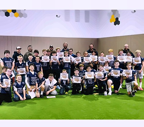 Indoor turf field